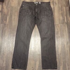 Classic Black Straight Men's Jeans